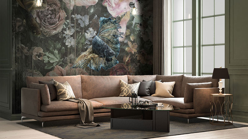 Animal print & cvjetne tapete